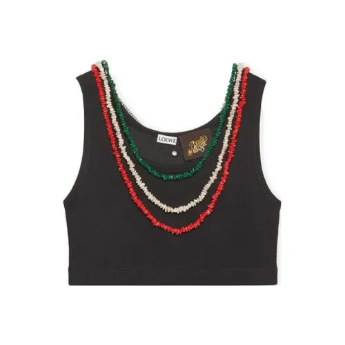 LOEWE SS23 Майка Женская Черная