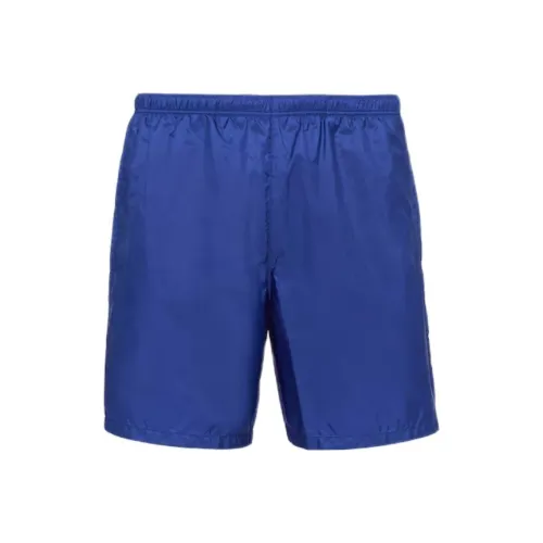 PRADA Мужские синие пляжные шорты