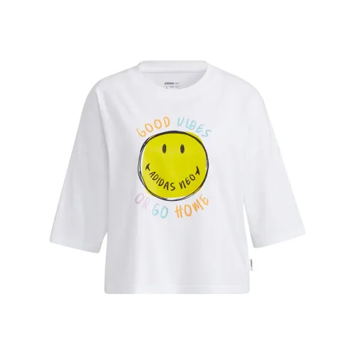 ADIDAS NEO T Рубашка Женская Белая