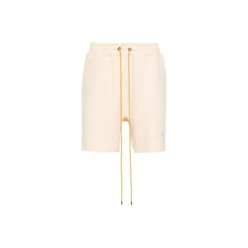 RHUDE Повседневные шорты Мужские Бежевые