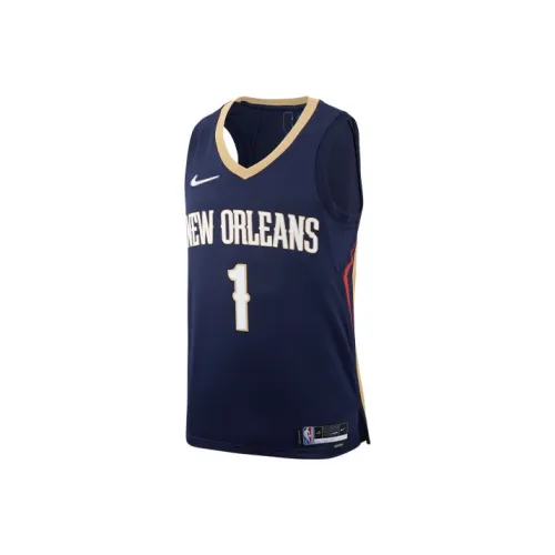 Nike Баскетбольная Джерси Мужская Синяя