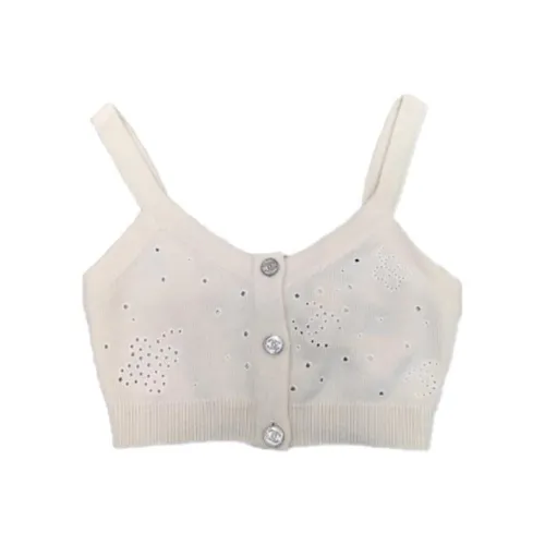 CHANEL Белые Женские Майки