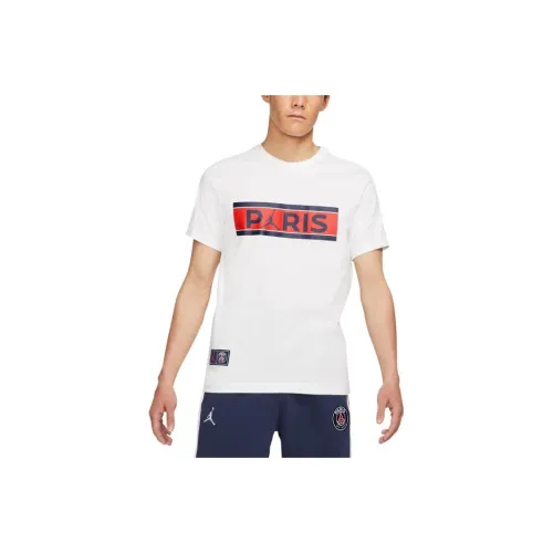 Джордан Белый Мужской Футбольный Джерси