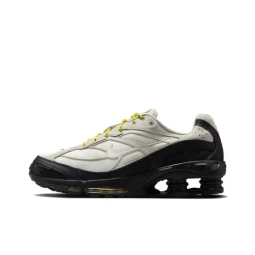 Nike Shox Ride Slip Resistant Abrasion Resistant Низкий Топ Беговые кроссовки Мужские Белые