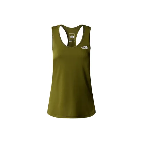 The North Face Flex Tank Top Tank Top Женские Оливково-зеленый