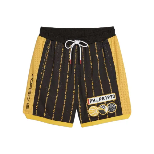 PUMA Porsche Legacy Повседневные шорты Мужские Черные