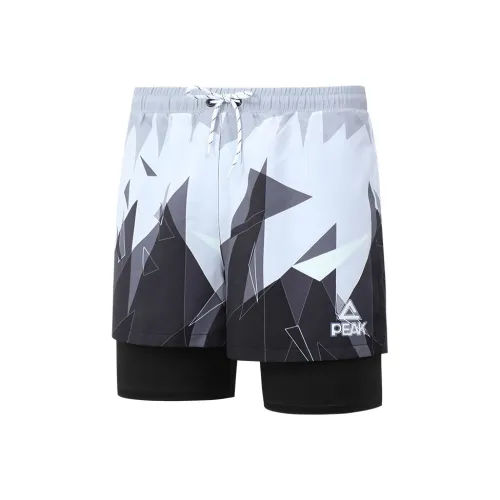 PEAK Плавательные шорты Унисекс Черный Белый