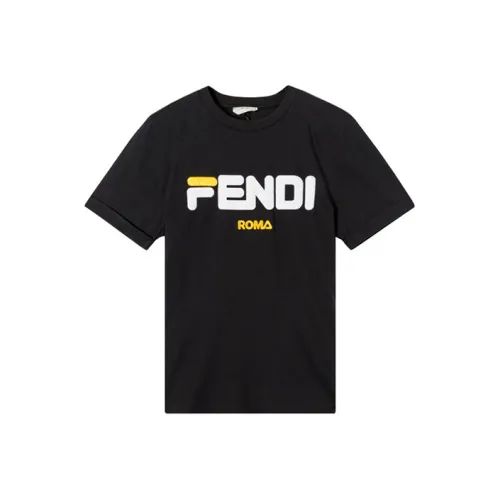 FENDI Черные Женские Т-рубашки