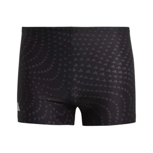 Adidas Allover Graphic Плавательные шорты Мужские Черные