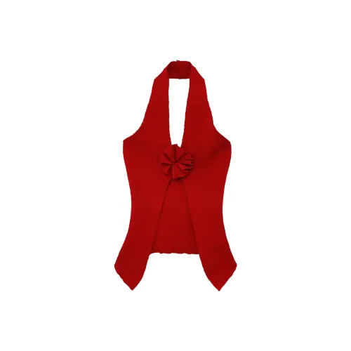 Icicofficial Майка Женская Красная