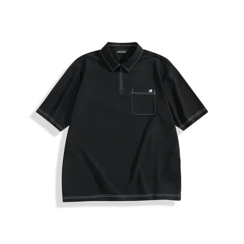 PEACEBIRD MEN Поло Мужское Черное Партия 1