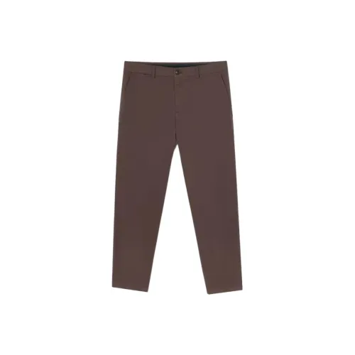 Lacoste Повседневные брюки Мужские Красный Коричневый