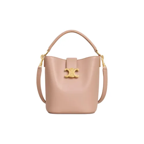 CELINE Louise Коровья кожа Сумка Маленькая Женская Персиково-розовая