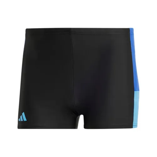 Adidas COLORBLOCK Плавательные шорты Плавание Мужские Черный Королевский Синий Синий Градиент