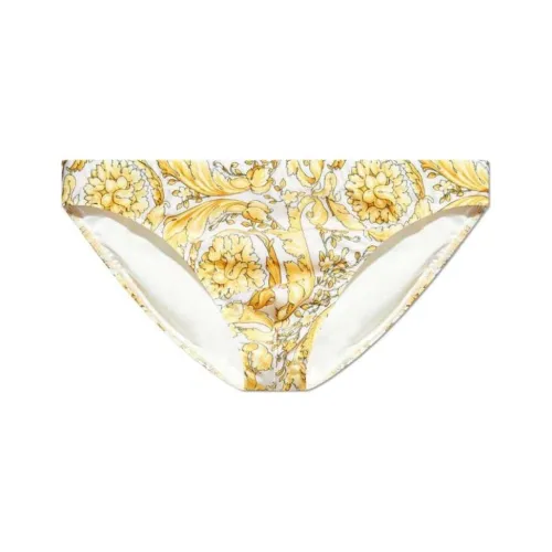 VERSACE SS24 Плавательные шорты Мужские Желтые