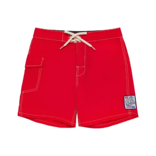 Vans YUCCA Collaboration Повседневные шорты Мужские Красные