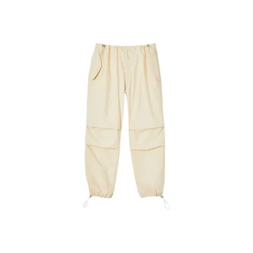 Sandro FW23 Parachute Trousers Casual Pants Men's Beige