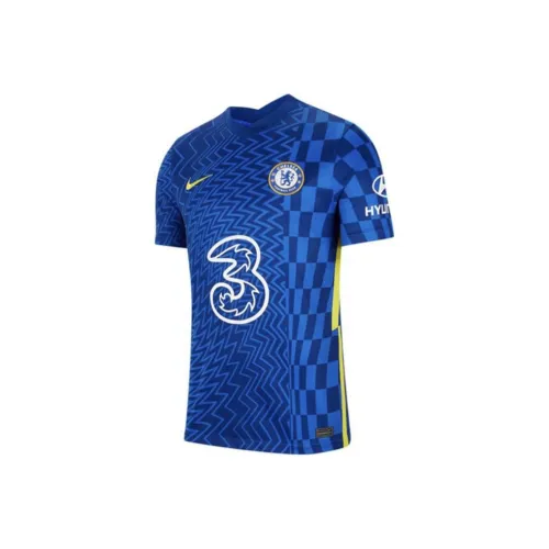 Nike Синий Мужской Футбольный Джерси