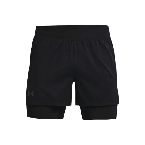 Under Armour Rush Черные Мужские Спортивные Шорты