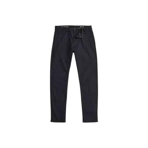 STAR RAW Темно-синие Мужские Повседневные Штаны