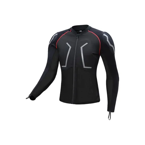 RUIFEISHA IRFSI Мотоциклетная куртка Весенний Летний Осенний Мужской Черный