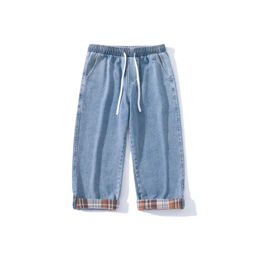 ZMHT Джинсовые шорты Унисекс Light Синий