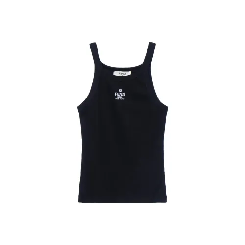 FENDI SS23 Майка Женская Черная