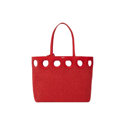 FERRAGAMO Телячья кожа Тоут Сумка Сумка для покупок Сумка Сумка через плечо Большая Женская Красная