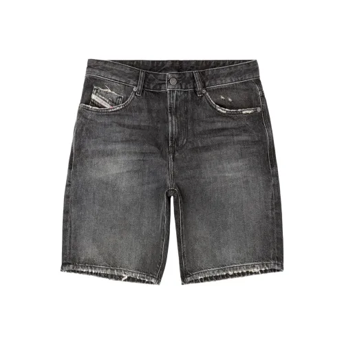 DIESEL Джинсовые шорты Мужские Черные