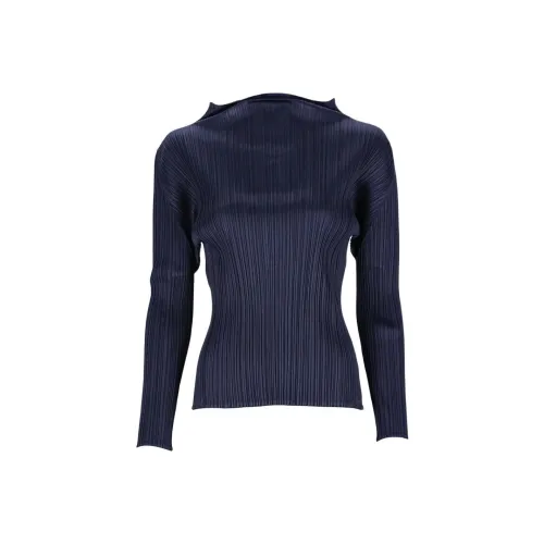 ISSEY MIYAKE T-рубашка Женская Морской Синий