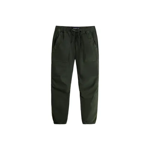 Abercrombie＆Fitch Хаки Зеленые Мужские Повседневные Штаны