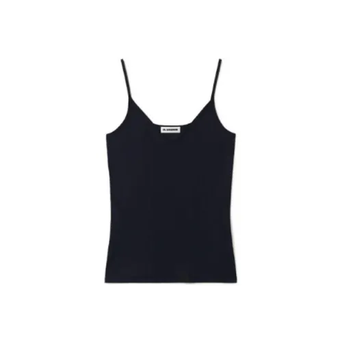 JIL SANDER Черные Женские Майки