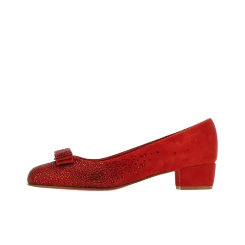 Ferragamo Vara Высокие каблуки Красный Женские