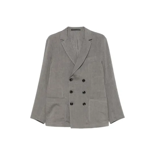 AMANI SS25 Бизнес-костюм Куртка Мужская Угольный Серый