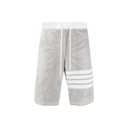 THOM BROWNE Серые Мужские Спортивные Шорты