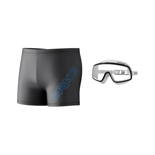 Erke Плавательные шорты Мужской 2-штучный комплект Черный