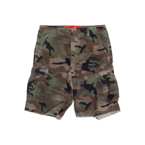 Hellstar Карго Шорты Мужские Зеленые