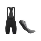 [Double Arrow Pads] Черный нагрудник и бандаж, шорты