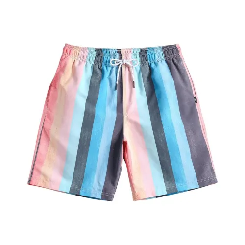GAILANG Пляжные шорты Мужские Многоцветные полосы