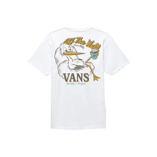 Vans Laid Спина T Рубашка Мужская Белая