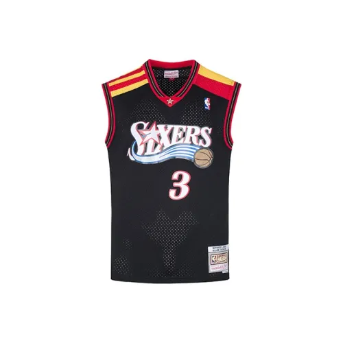 MITCHELL NESS Баскетбольная Джерси Унисекс Черная