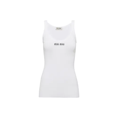 MIU MIU Белые Женские Майки