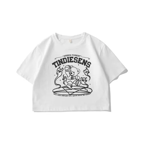 Green Forest Женские короткие топы