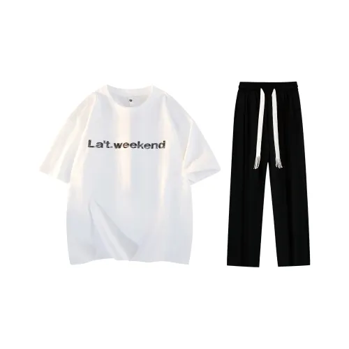 LA'T.WEEKEND Повседневная Спортивная Одежда Унисекс