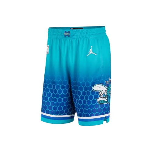 Джордан Баскетбольные шорты Мужские Озерный Синий