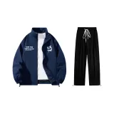 Комплект одежды (Темно-синяя куртка + черные штаны)