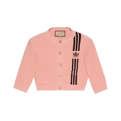 GUCCI X ADIDAS Originals Adidas X GUCCI Co Branded Series SS22 Трикотаж Женский Розовый
