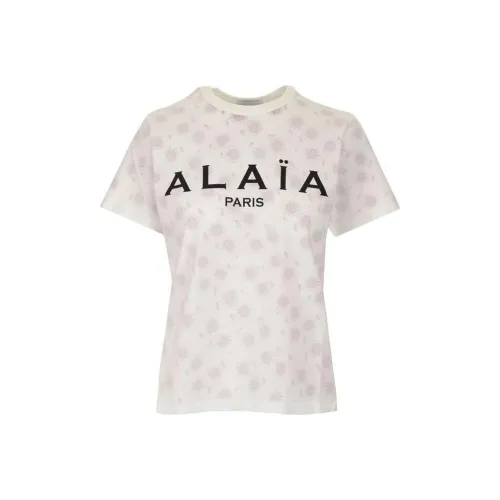 Alaia Стандартная T-рубашка Женская Белая