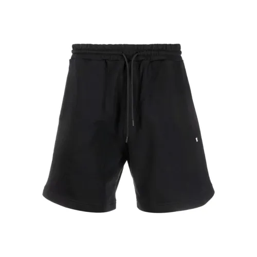 MSGM Черные Мужские Спортивные Шорты