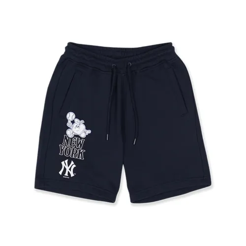 New Era Повседневные шорты Унисекс Синий Черный